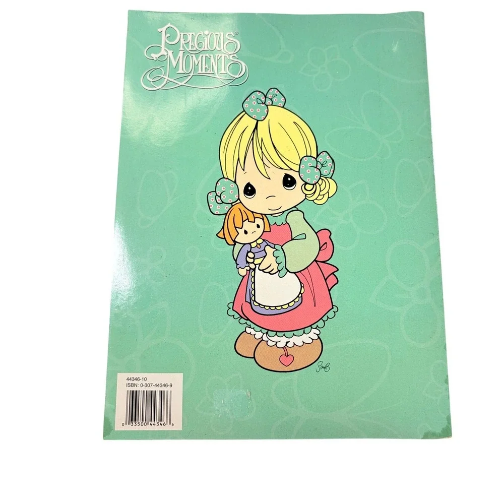 Precious Moments Caring and Sharing Coloring Book Merrigold Press Vintage 1980s